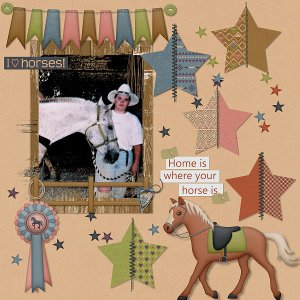 Horsing Around by Boomersgirl Designs
