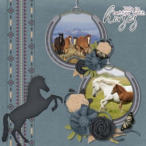Horsing Around by Boomersgirl Designs