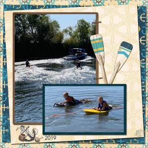Water skiing