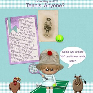 Fantastic Phoebe Fables - Tennis, Anyone?