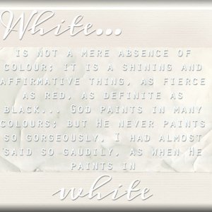 White...