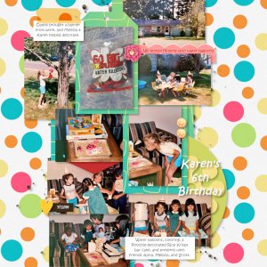 Karen's 6th Birthday Party with Friends