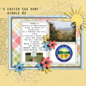 Joe's Easter Egg Hunt Riddle #2