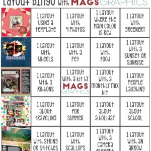 Karen's bingo card completed