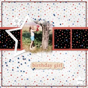 Decorating for my 6th birthday