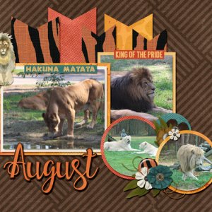 August Top Calendar