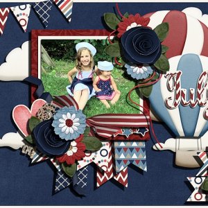 July Calendar top