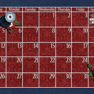 July Calendar bottom