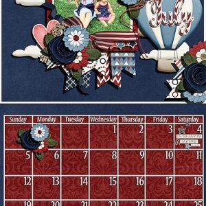 Full Julu Calendar layout