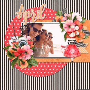 April 2020 Calendar Topper