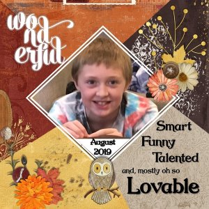September 2019 Word Art Challenge