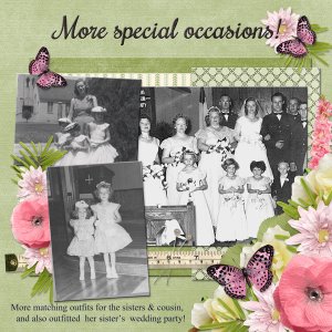 More special occasions!