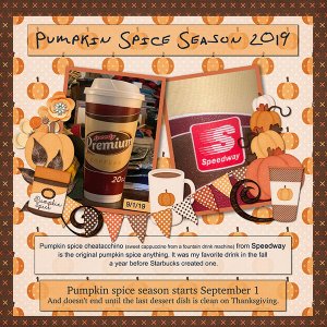 Pumpkin Spice Season 2019