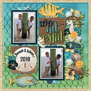 Ashton and Bennett vacation 2018