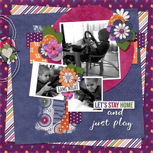 Lets stay home + play