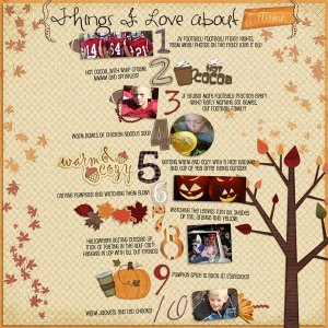 Things I Love About Autumn