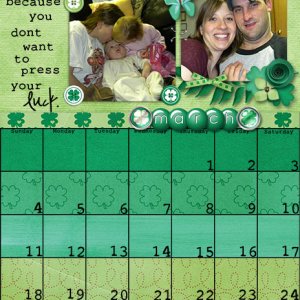 March Calendar