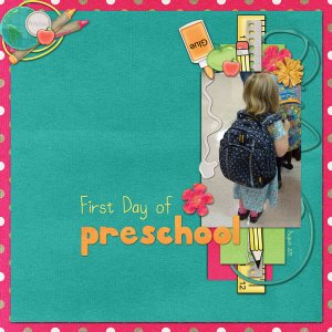 First Day of Preschool