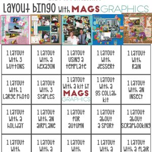DSD BINGO Challenge By MagsGraphics