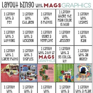 2019 DSD Bingo card