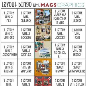 DSD LAYOUT BINGO Game - Hosted by MagsGraphics