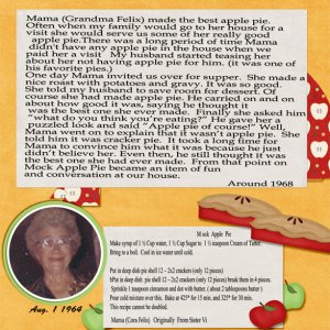 Mock Apple Pie