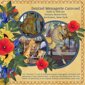 Dentzel Menagerie Carousel, Rochester, NY