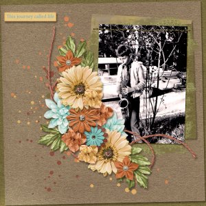 Ginger Scraps Made with Rewards Challenge October