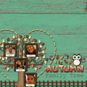 Autumn Family Tree