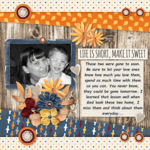 My Daughter + Grandson