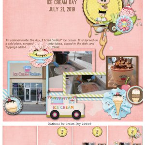 National Ice Cream Day July 21, 2019