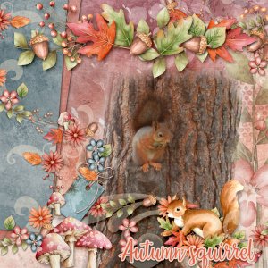 Autumn-squirrel