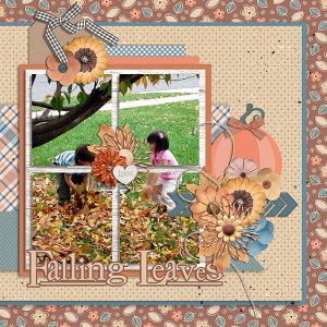 falling leaves