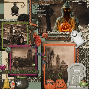 All Hallows Eve By Boomersgirl Designs