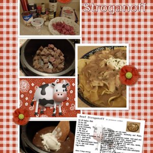 Beef Stroganoff