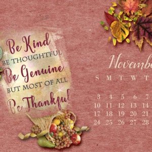 Be Thankful