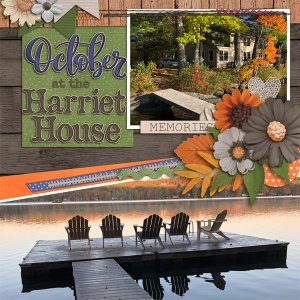 October at the Harriet House