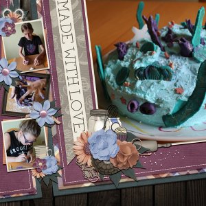 mermaid cake
