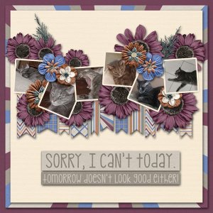 MagGraphics-Lazy Days Kit and Template