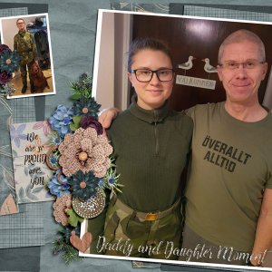 Daddy and Daughter moment