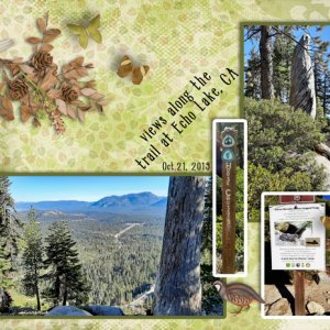 The Echo Lake trail