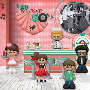 The Nifty Fifties by Boomersgirl Designs