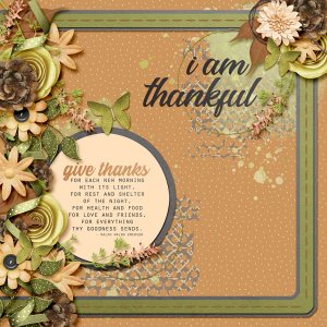 I Am Thankful
