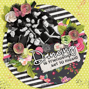 Dancing is friendship set to music