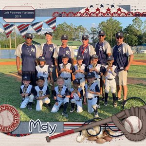 May Calendar -PeeWee Champs