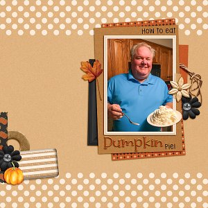 How to eat pumpkin pie