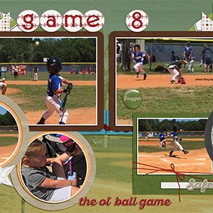 Game 8 Pee Wee Dodgers