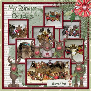 My Reindeer Collection