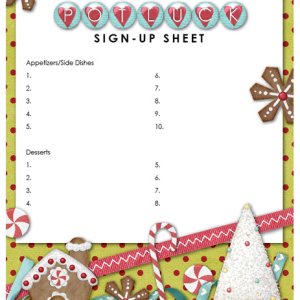 Potluck Sign-up