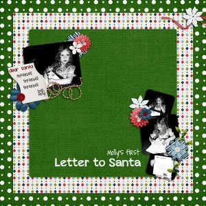 Molly's First Letter to Santa